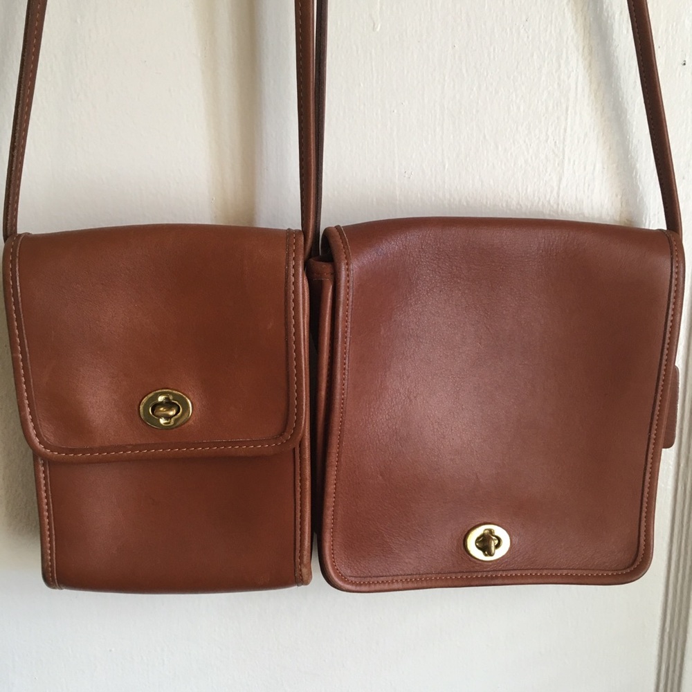 Vintage Coach Scooter Bag and Square Bag